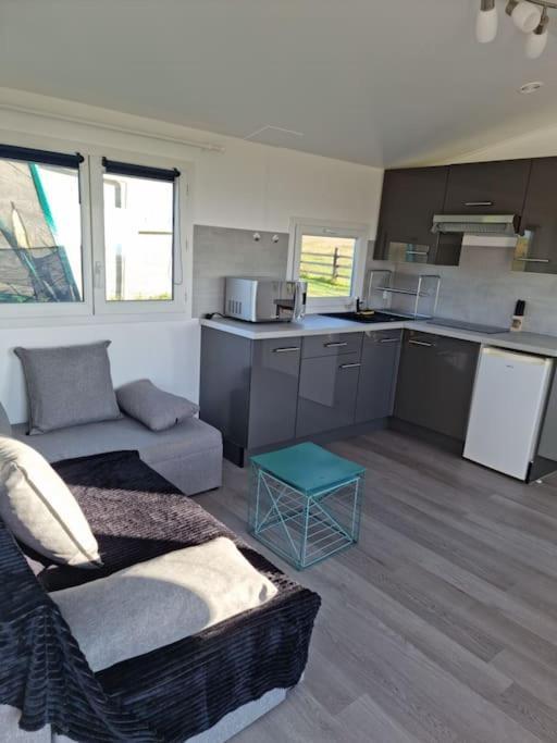 Vue Mer, Terrasse, Nature, Poney A Disposition Chalet Dieppe
